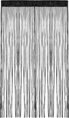 Zdjęcie produktu dla Czarna siatka przeciw owadom 100 x 200 cm – siatka druciana do wykorzystania na weselach, w kawiarniach, restauracjach oraz do dekoracji witryn sklepowych