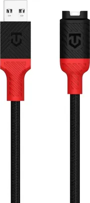 Image de Câble Tactical Recce 3:20 pour Garmin USB-A noir/rouge