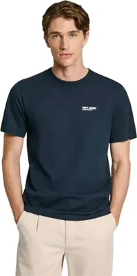 Image de Pepe Jeans T-shirt PM509433-594 in Blue color size medium