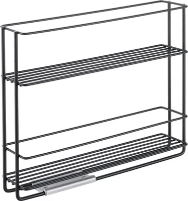 Immagine prodotto di metaltex 360850000 metaltex Portaspezie In & Out LAVA, estraibile, nero