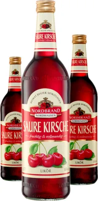 Produktbild von 3 x Nordbrand Nordhausen Saure Kirsche