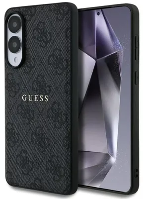 Obrázok produktu pre Guess - 4G Ring Classic Logo MagSafe puzdro pre Samsung Galaxy S25 Edge - čierne