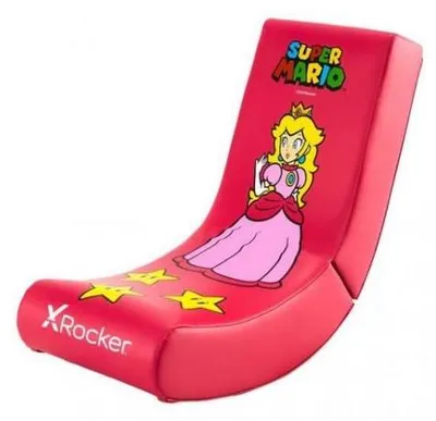 Image de X-Rocker Nintendo Video Rocker Game Chair - Super Mario AllStar Collection - Princess Peach