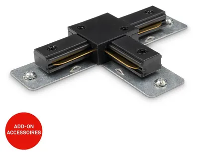 Produktbild von BRILONER - Schienensystem Rail T-Verbinder, Zubehör, Erweiterungskomponente, 13,5 x 8,5 x 2 cm, Schwarz