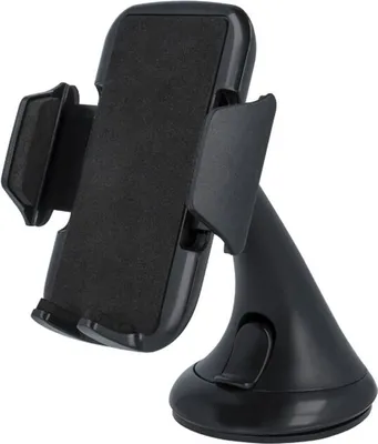 Zdjęcie produktu dla Setty Samochodowy uchwyt na telefon komórkowy Uniwersalny uchwyt samochodowy antypoślizgowy do smartfona Navi Obrót o 360 ° w kolorze czarnym dla Samsung S7, S8 / S8 +, S9 / S9 +, Apple iPhone 7, 8, XS, XR, XS MAX, X, Huawei, Sony, LG, HTC, Nokia, Alcatel i wielu innych.