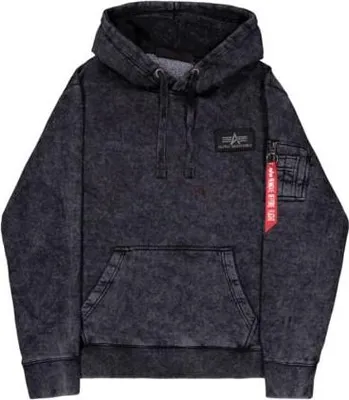 Produktbild von ALPHA INDUSTRIES BACKPRINT VINTAGE HOODIE Herren Kapuzenpullover