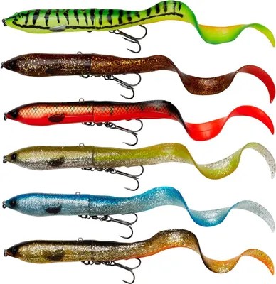 Produktbild von Savage Gear 3D Hard Eel Blue Silver 17 cm 50 g Gummiköder