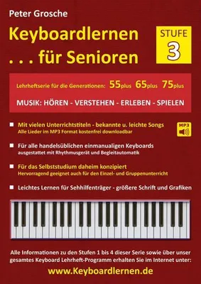 Obrázok produktu pre Keyboardlernen für Senioren (Stufe 3)