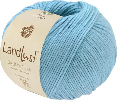 Produktbild von Lana Grossa - Landlust Baumwolle GOTS 0038 hellblau