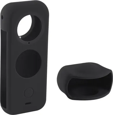 Produktbild von PULUZ Ganzkoerper-Schutzhuelle aus staubdichtem Silikon mit Ersatz fuer die Linsenabdeckung fuer die Insta360 ONE X2-Panoramakamera