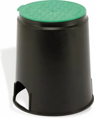 Produktbild von Heitronic 21036 Bodeneinbaudose Schwarz, Grün