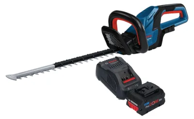 Obrázek produktu pro Bosch GHE 18V-50 Professional akumulátorové nůžky na živý plot 18 V 50 cm bez kartáčů + 1x akumulátor ProCORE 5,5 Ah + nabíječka