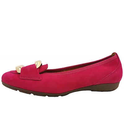 Immagine prodotto di Scarpe da ginnastica Gabor per donna, modello ballerina, colore rosa, ideali per il tempo libero