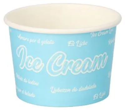 Produktbild von 1000 Eisbecher, Pappe rund 100 ml Ø 7,5 cm · 4,9 cm