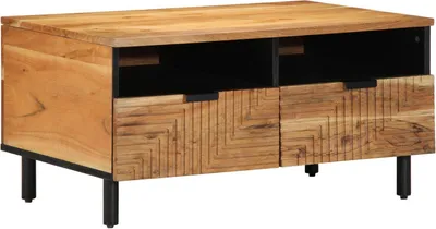 Produktbild von vidaXL Couchtisch Braun 80 x 54 x 40 cm Massivholz Akazie