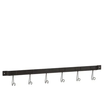 Produktbild von J-Line J-Line Garderobe - Metall - Schwarz - Groß