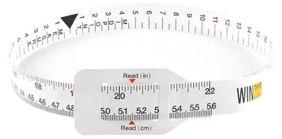 Image de Solidchoice - Mètre ruban en papier jetable de 150 cm pour les mesures de bébés