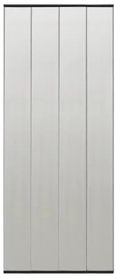 Zdjęcie produktu dla Vidaxl Fly Vorhang 100x220 cm Polyesternetz schwarz schwarz