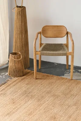 Obrázok produktu pre Tapiso koberec JUTE Moderný koberec z prírodných vlákien v štýle boho/scandi 300 x 400 cm