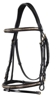 Produktbild von Equestro Ottone Trense Schwarz Cob Schwarz Cob