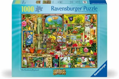 Immagine prodotto di Ravensburger Puzzle Grandioses Gartenregal, Erwachsenenpuzzle, 1000 Teile, 12000659