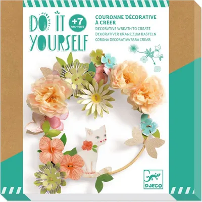 Obrázek produktu pro Kreativní DIY hra Korunka s květy Dálie, Djeco