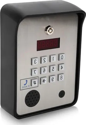 Image de Système de contrôle d'accès sans fil compatible avec une application pour 800 utilisateurs, étanche, télécommande avec clavier.