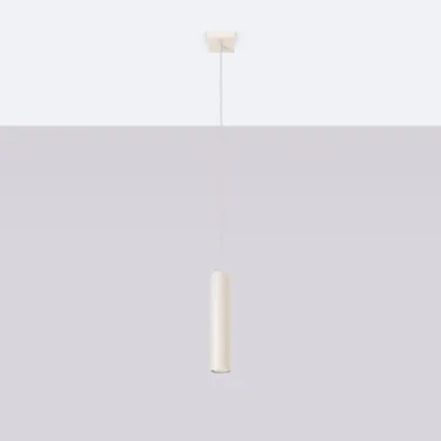 Zdjęcie produktu dla Lampa wisząca LAGOS beżowa 1xGU10x10W metal wym:118x8x8cm IP20 Sollux Lighting