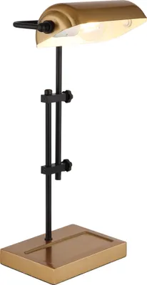 Produktbild von Globo Lighting Tischleuchte Metall schwarz matt, 1x E27