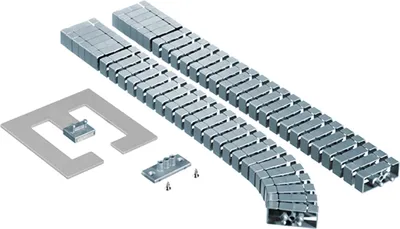 Produktbild von BACHMANN Kabelschlange FlexII Set silber