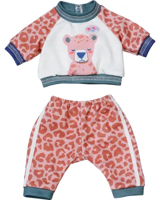 Image de Zapf BABY born Combinaison de jogging Jungle 36cm