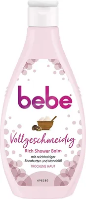 Produktbild von (Bebe, Cremiges, feuchtigkeitsspendendes Duschgel mit Sheabutter und Mandelöl, 250 ml