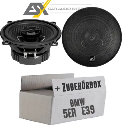 Produktbild von Lautsprecher Boxen ESX HZ52 HORIZON - 13cm Koax Auto Einbausatz - Einbauset passend für BMW 5er E39 Limo - justSOUND
