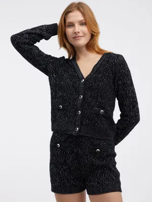Produktbild von Orsay Schwarze Damen Strickjacke 1000064660000__S