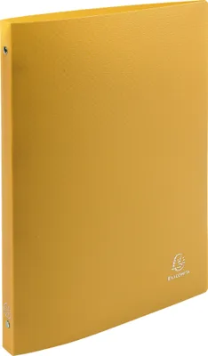 Produktbild von Exacompta 25x Ringbuch aus PP 500µ mit 4Ring Rücken 20mm A4 - Gelb - 51196SE