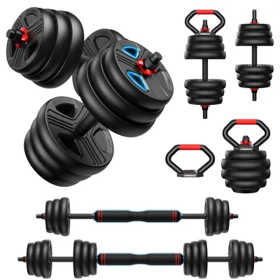 Produktbild von 5-in-1 Verstellbares Kurzhantelset für Krafttraining