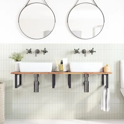 Produktbild von vidaXL Waschtischplatte Unbehandelt 140x50x2 cm Massivholz Akazie