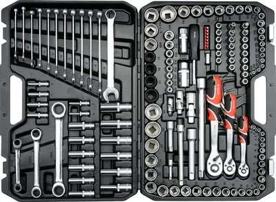Immagine prodotto di Yato YT-38811 Chiavi a bussola Set di chiavi a bussola 150 pezzi