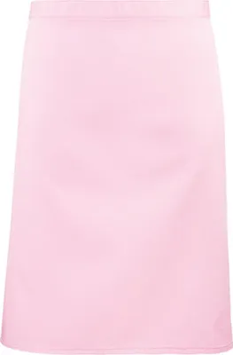 Obrázek produktu pro Premier Workwear PR151 | Zástěra Bistro - 70 x 50 cm - Praní v pračce: do 60 °C - Barva: růžová (cca Pantone 1895) - Rozměr: 70 x 50 cm