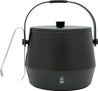 Image de Leopold Vienna Seau à glace 1l double paroi.noir mat LV243002