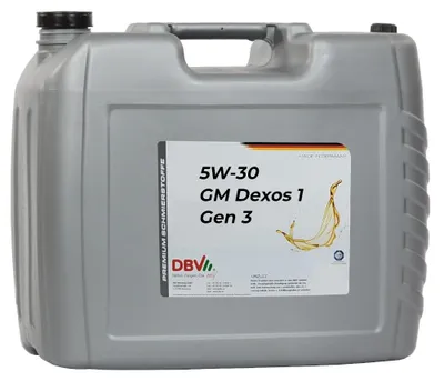 Produktbild von DBV 5W/30 GM Dexos 1 Gen. 3 20-Liter-Kanister