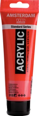 Produktbild von Amsterdam 17093152, Rot, Acrylfarbe, Flüssigkeit + Gel, 120 ml