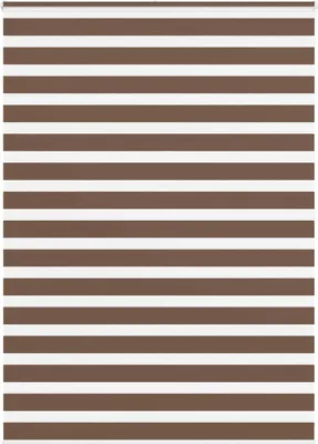 Image de Store zèbre marron 165x200cm largeur du tissu 160,9cm polyester