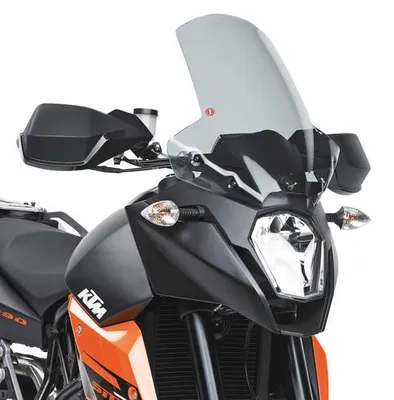 Produktbild von Givi Windschild D750SG getönt, 490 mm x 410 mm für KTM 990 SMT (09>16), mit ABE