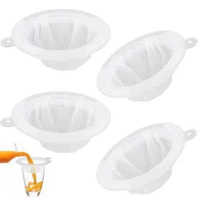 Productafbeelding van Set van 4 Fijnmazige Keukenfilters voor Voedsel en Drank