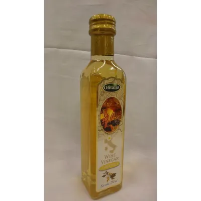 Produktbild von Olitalia Wine Vinegar Chardonnay 250ml Flasche (Chardonnay Weißweinessig)