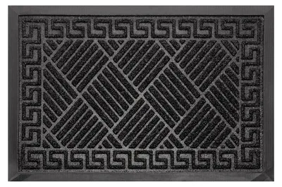 Image de Tapis de sol en caoutchouc pour l'extérieur 60x40 cm noir