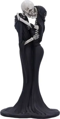 Produktbild von Nemesis Now Statue Eternal Kiss schwarz/grau Standard