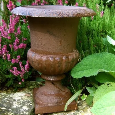 Produktbild von Pflanzkübel, französische Amphore, Pflanzgefäß, Blumenamphore, Pflanzschale H 42cm