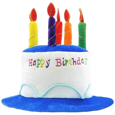 Image de Chapeau d'anniversaire coloré pour adultes